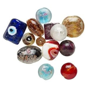 Handmade Lampworked Glass Beads for $2