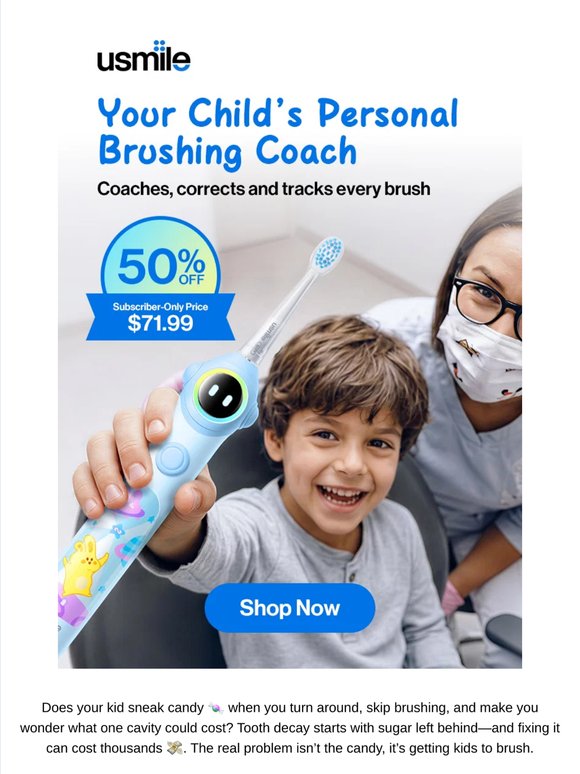 🤔How Can Children Improve Their Brushing Habits?