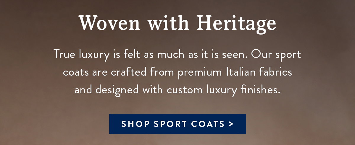 Men's Sport Coats
