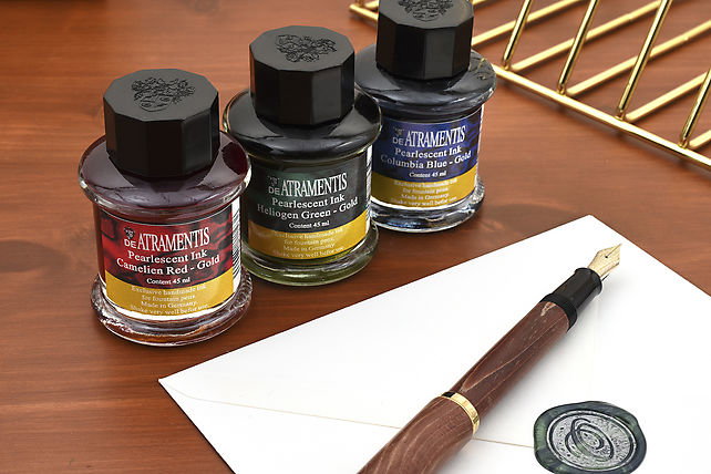 Restocked: De Atramentis Pearlescent Inks