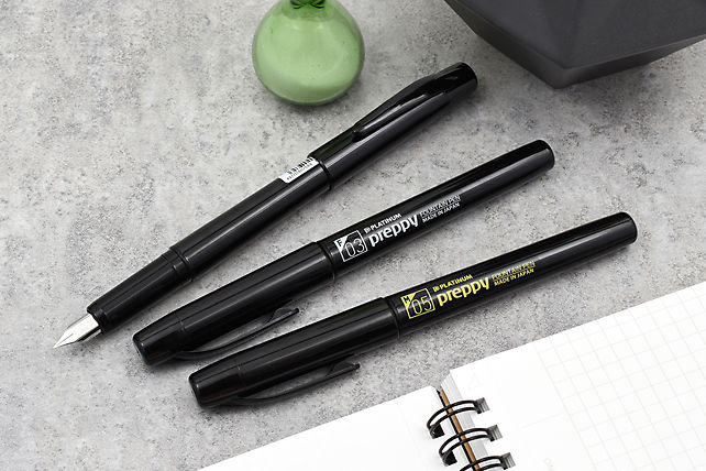 Platinum Preppy Black Edition Fountain Pens