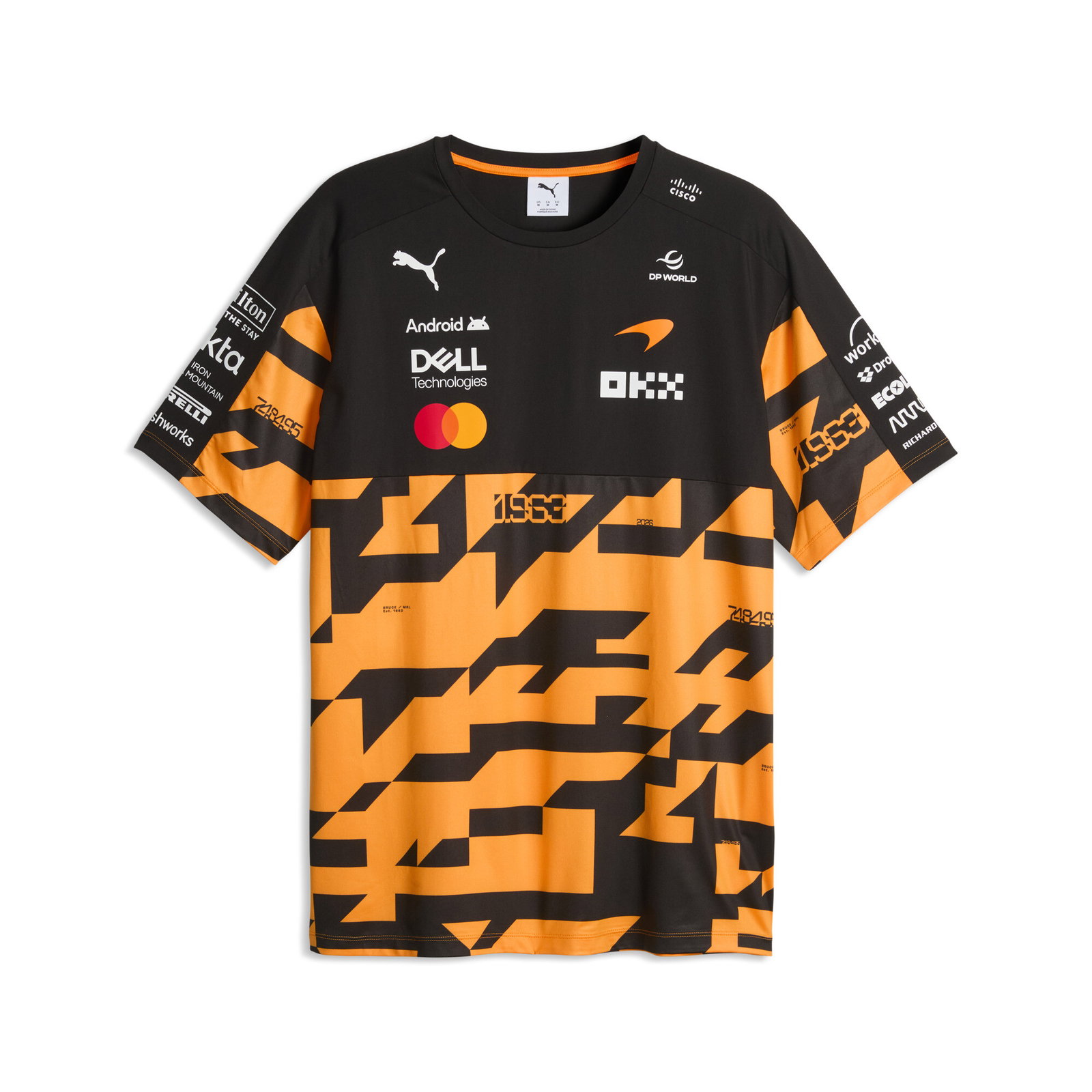 PUMA McLAREN MASTERCARD F1 TEAM Men's Replica T-Shirt