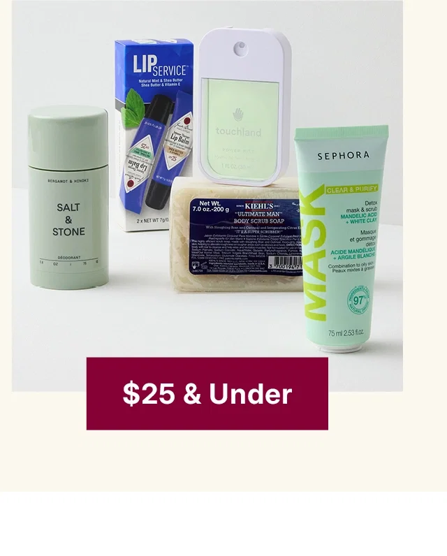 $25 & under