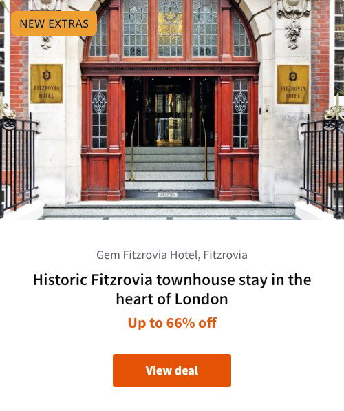 Historic Fitzrovia townhouse stay in the heart of London