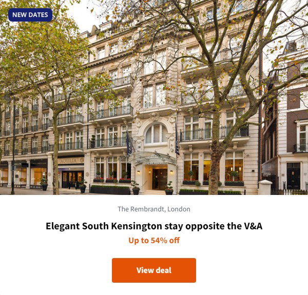 Elegant South Kensington stay opposite the V&A