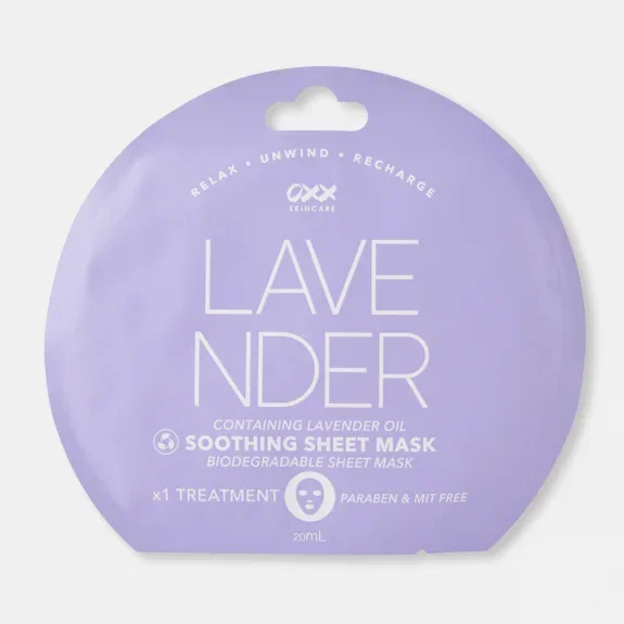 Soothing sheet mask - lavender oil $2.