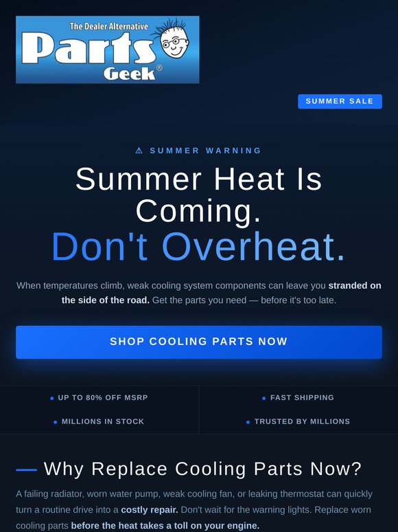 🚨 Reminder: AC Parts Are Going Fast