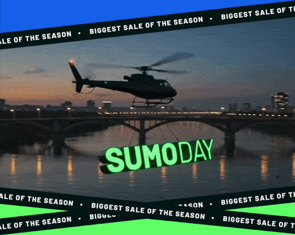 Sumo Day 24 hours left 10% off sitewide