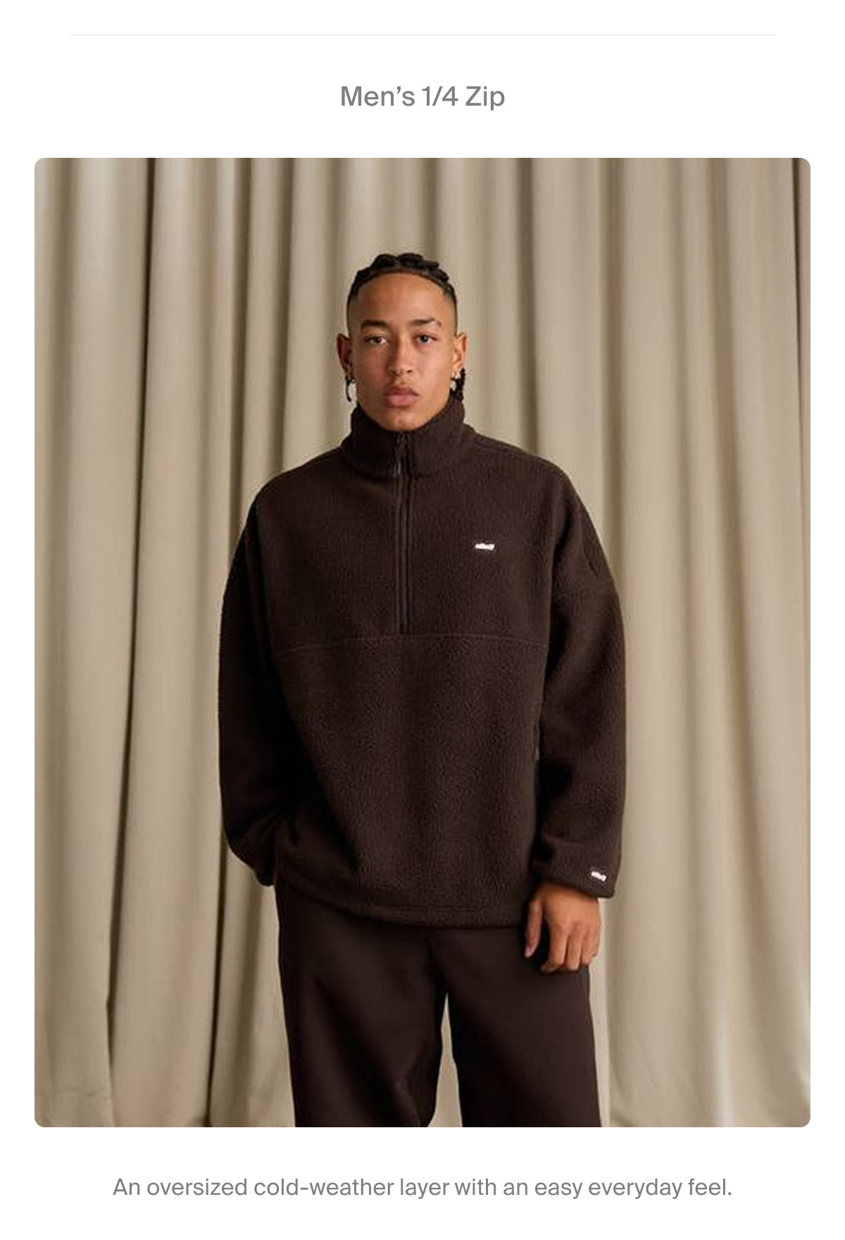 Men’s 1/4 Zip