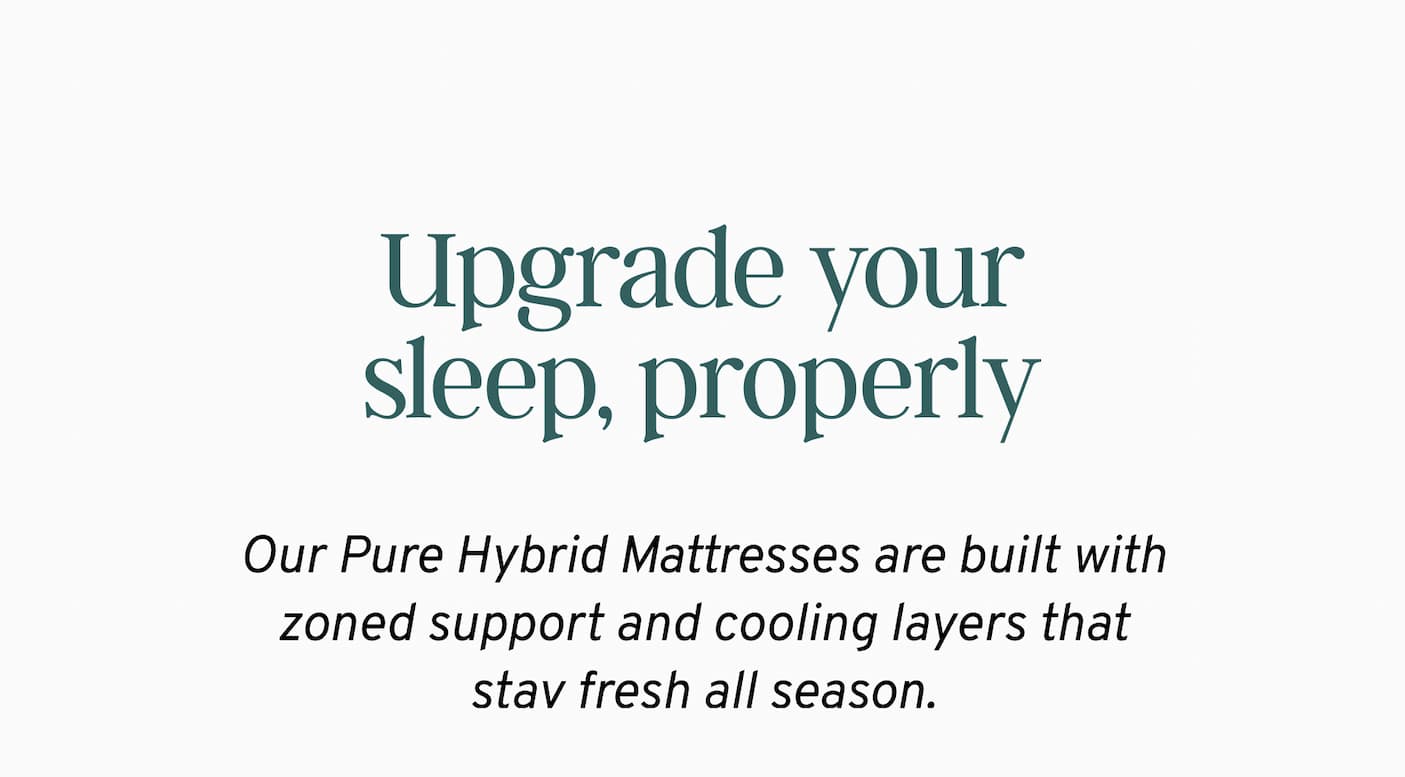 Upgrade your sleep, properly