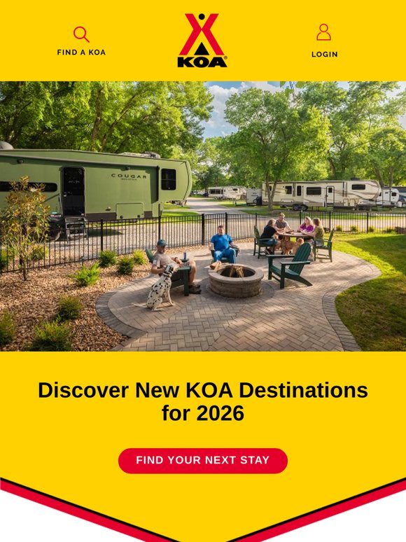 New KOAs for 2026 + June Camping Ideas