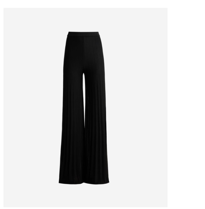 Katherine Pant In Soleil Metallic Knit
