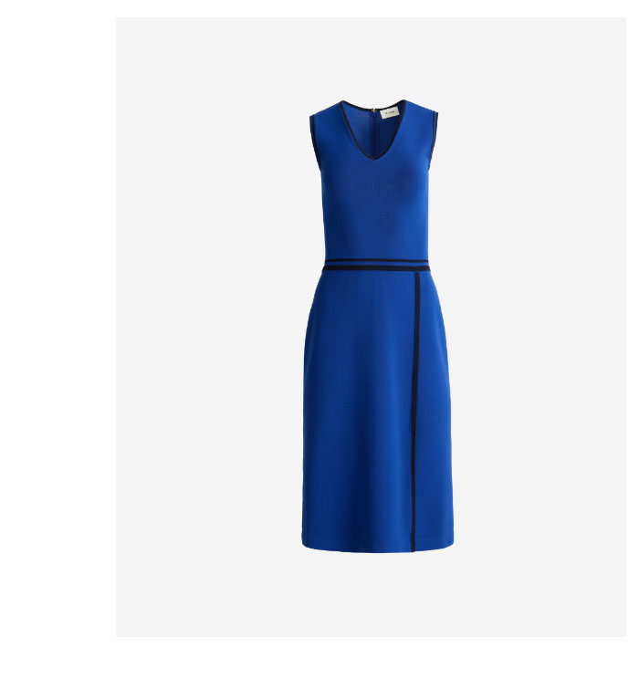 Vanna Dress In Roma Crepe Knit