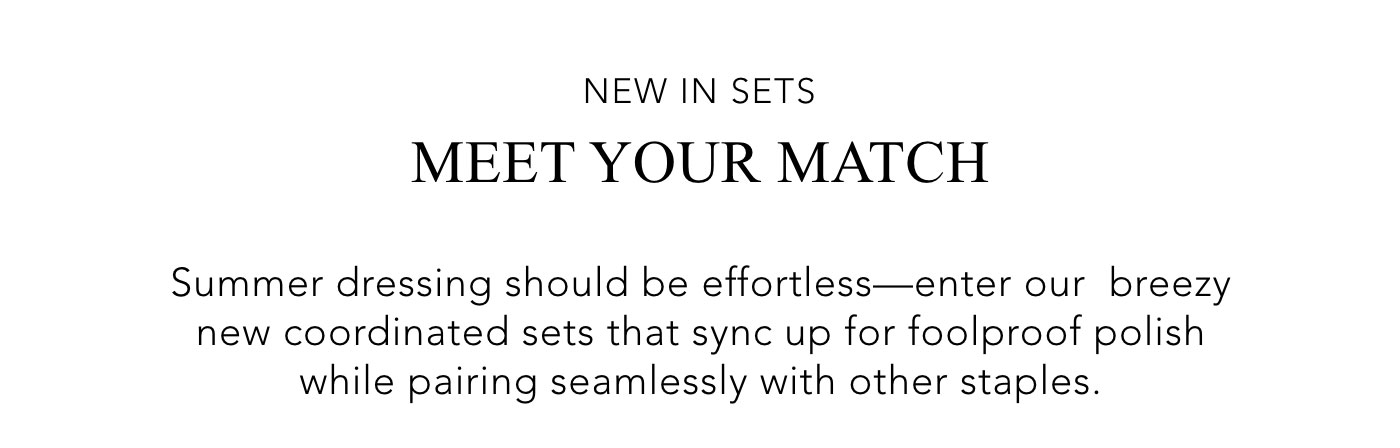 Meet Your Match