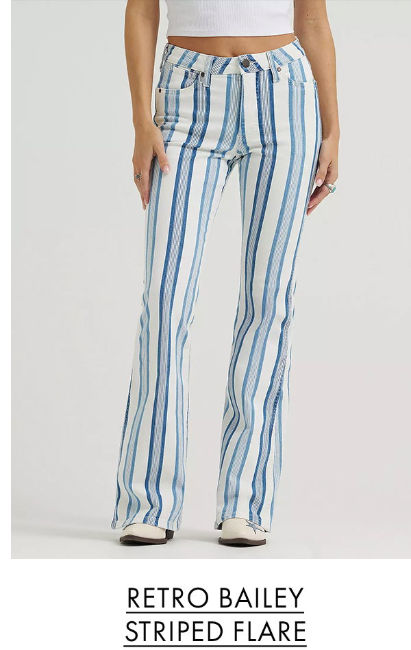 Retro Bailey Striped Flare