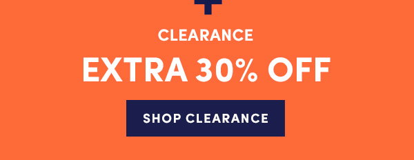 extra 30% off clearance!