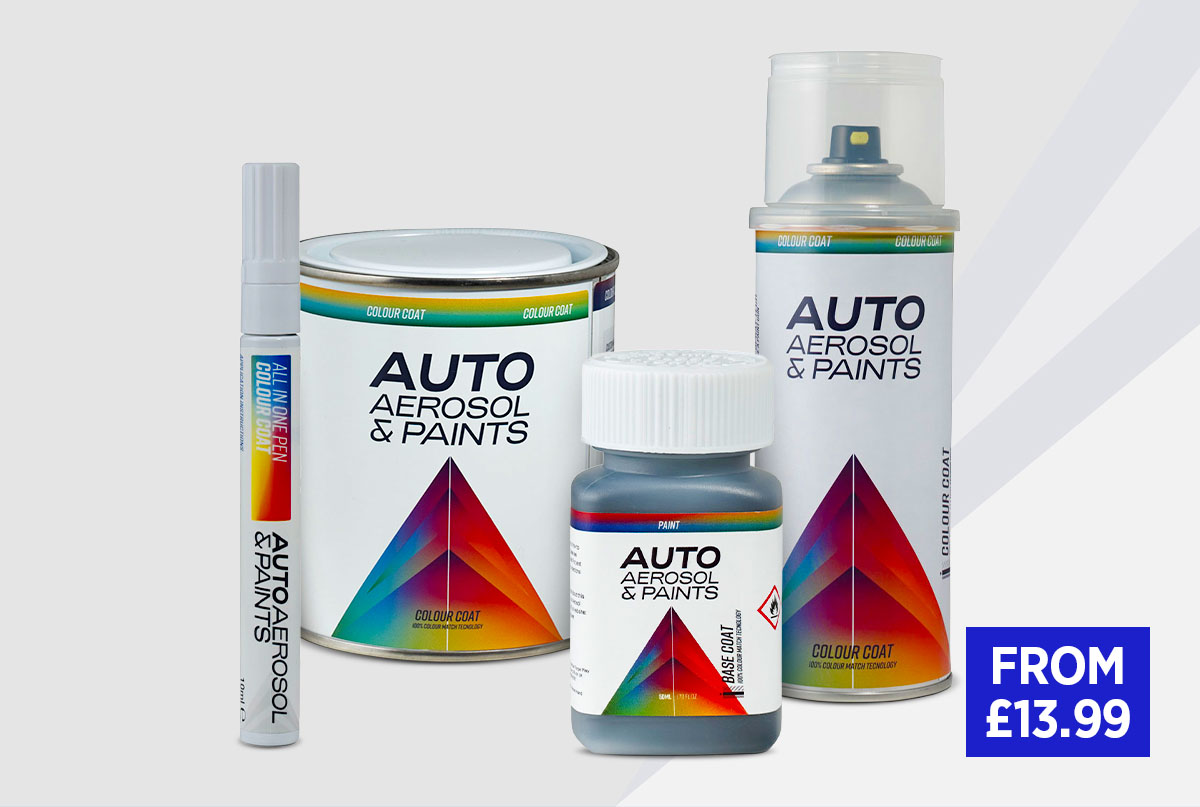 Auto Aerosol Touch Up Range