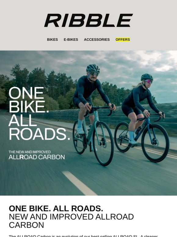 Meet the new and improved ALLROAD CARBON