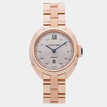 Cle de  Silver 18K Rose gold A