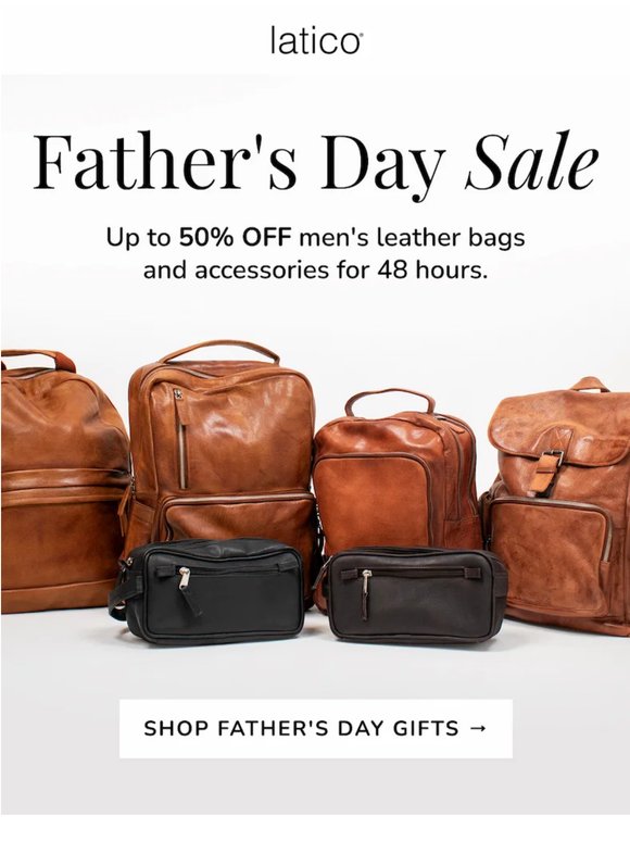 Our Father's Day Sale IS LIVE
