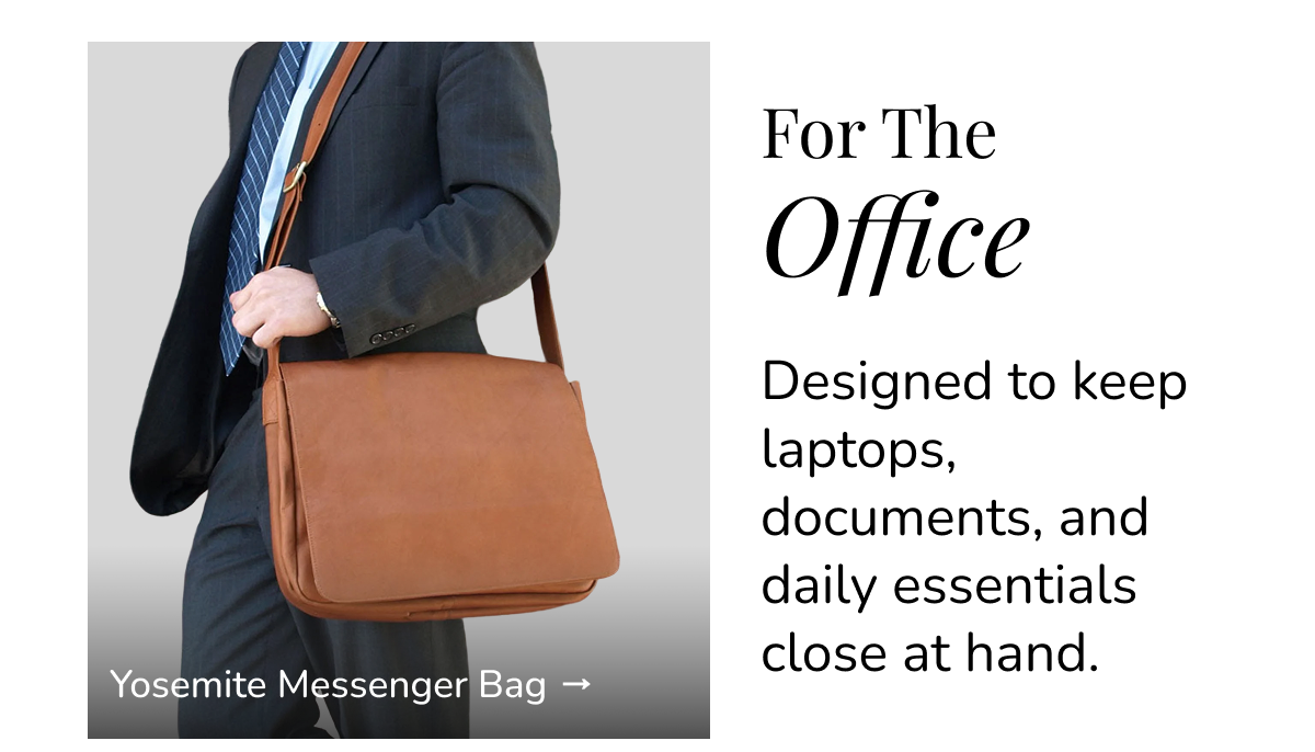 Yosemite Messenger Bag