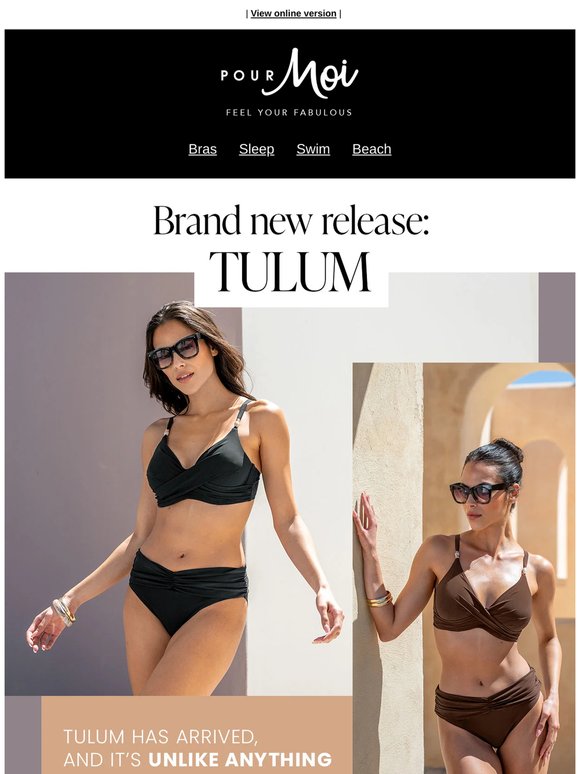 Luxury swim, the Pour Moi way