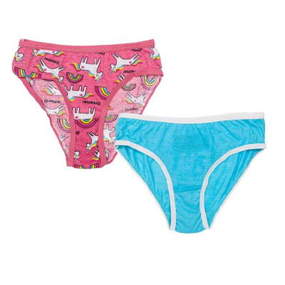Girls' Panties, Assorted, Large, 5pk