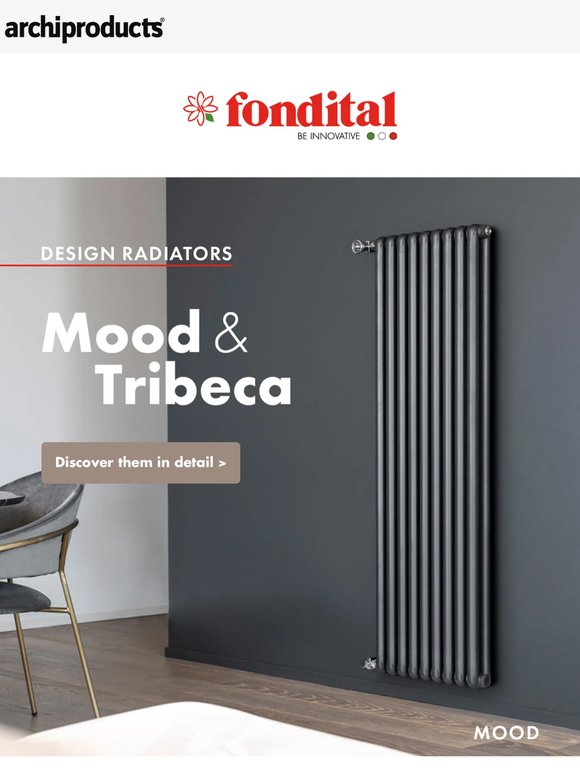 Fondital decorative radiators: aluminium technology meets aesthetic research