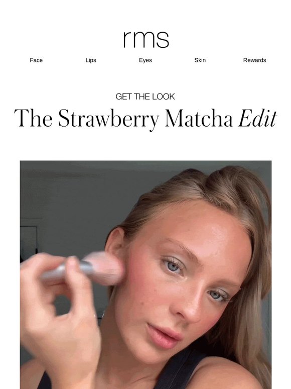 Re: Your Strawberry Matcha Obsession ❤️