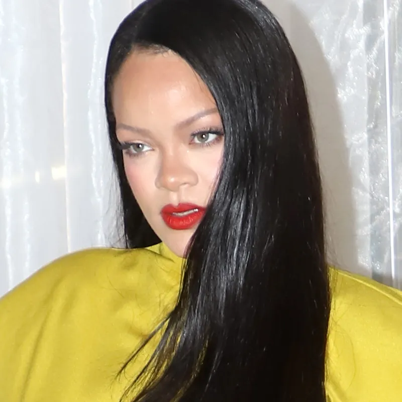 Rihanna Proves a Squared-Off Shape Looks Just as Chic on Short Nails
