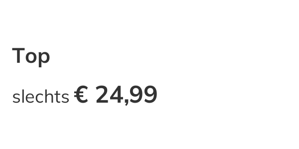 Details over het aanbevolen product: prijs en beschrijving
