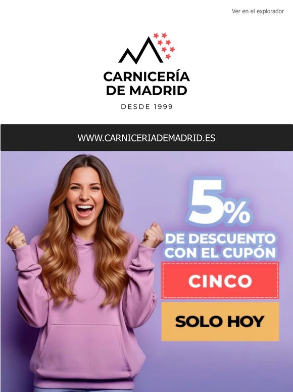 🏷️ 5% de DESCUENTO...