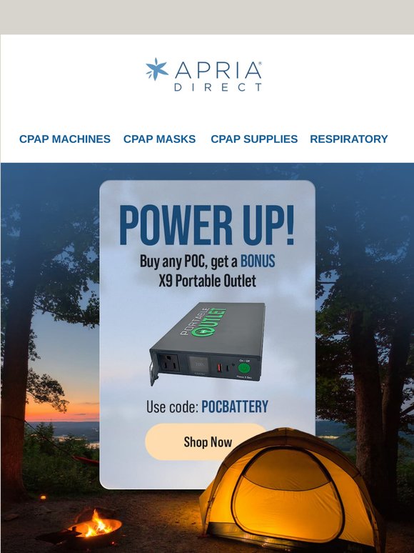 Buy a POC, Get a BONUS Portable Outlet