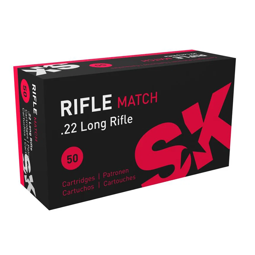 Image of SK Rifle Match .22 LR Ammunition