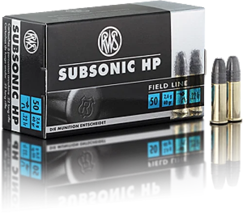Image of RWS Subsonic .22 LR Ammunition