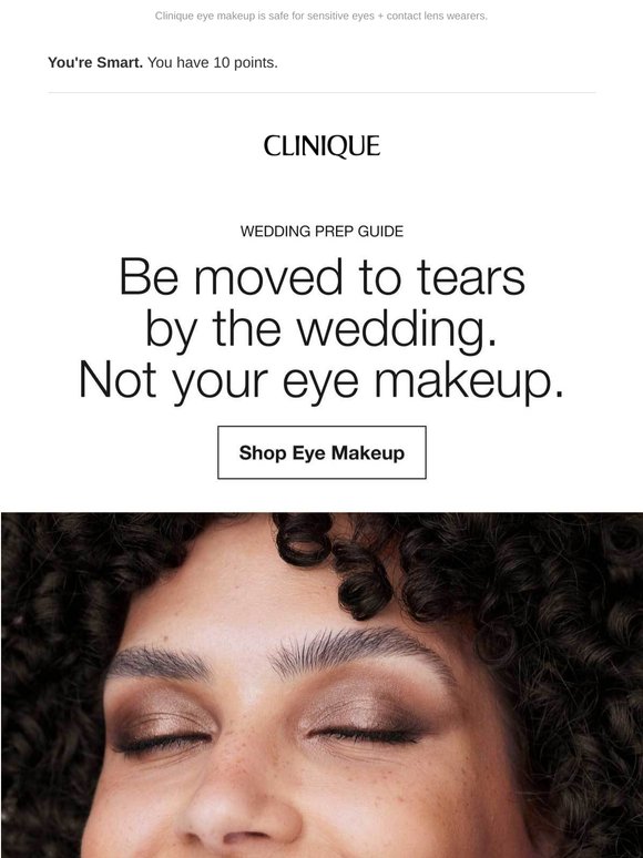 Wedding makeup for sensitive eyes 💍 🤍