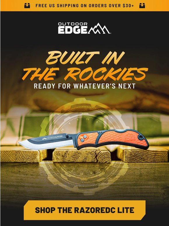 Always sharp. Zero sharpening required.