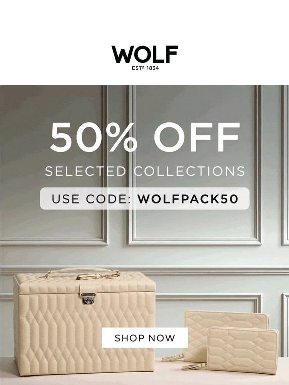 Your 50% Off Ends Tonight