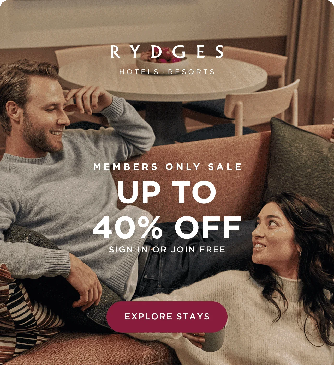 Rydges Member's Only Sale
