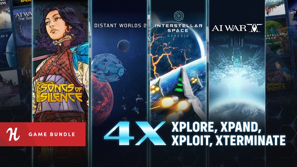 Gear up for unmatched exploration, expansion, resource extraction, and extermination of baddies with an epic collection of 4X games!