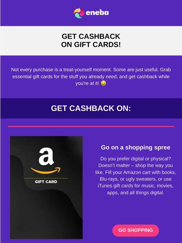 Money back with your purchase!  💸