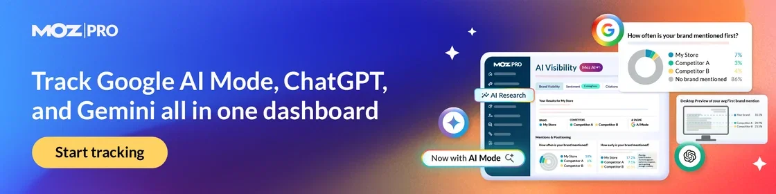 Track Google AI Mode, ChatGPT, and Gemini all in one dashboard | Start tracking