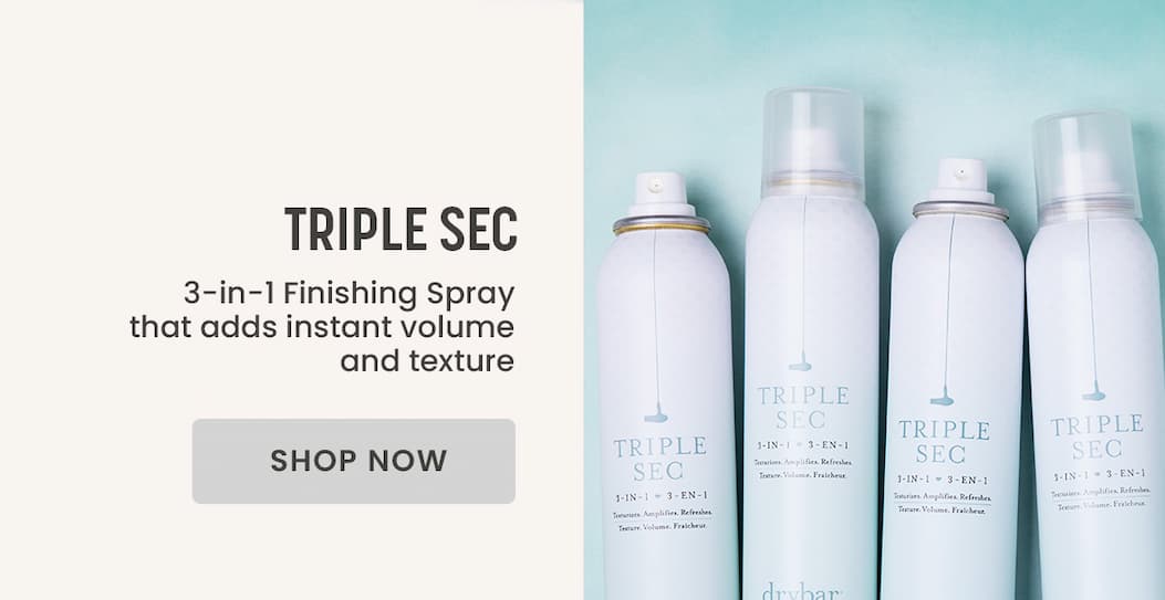 Triple Sec: 3-in-1 Finishing Spray that adds instant volume and texture