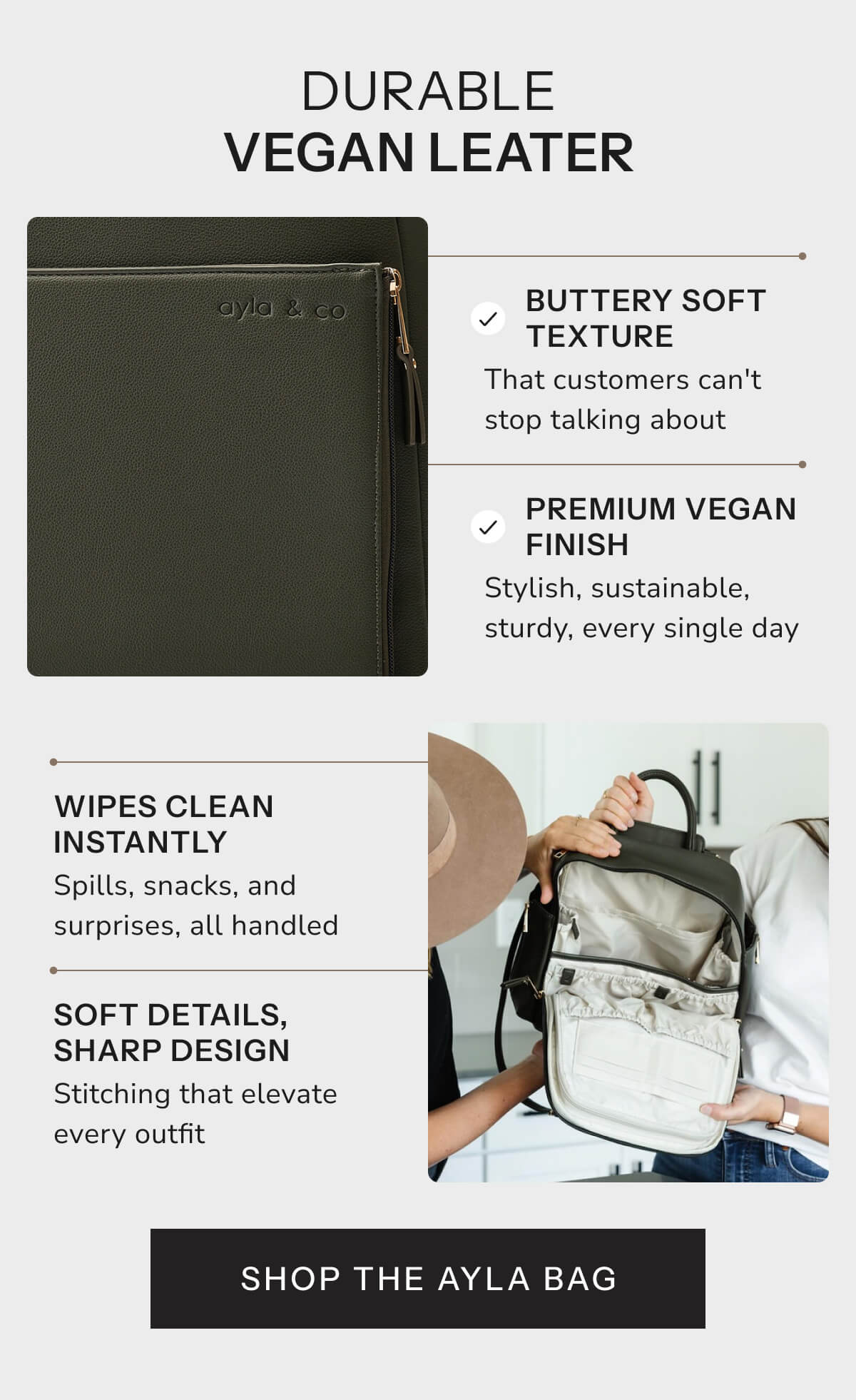 SHOP THE AYLA BAG