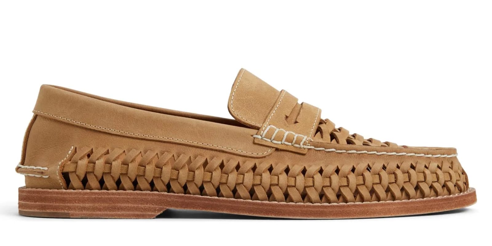Gold Cup™ Woven Penny Loafer