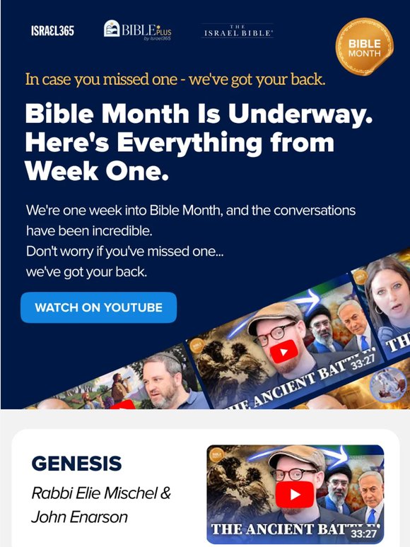 Five incredible conversations. All in one place.