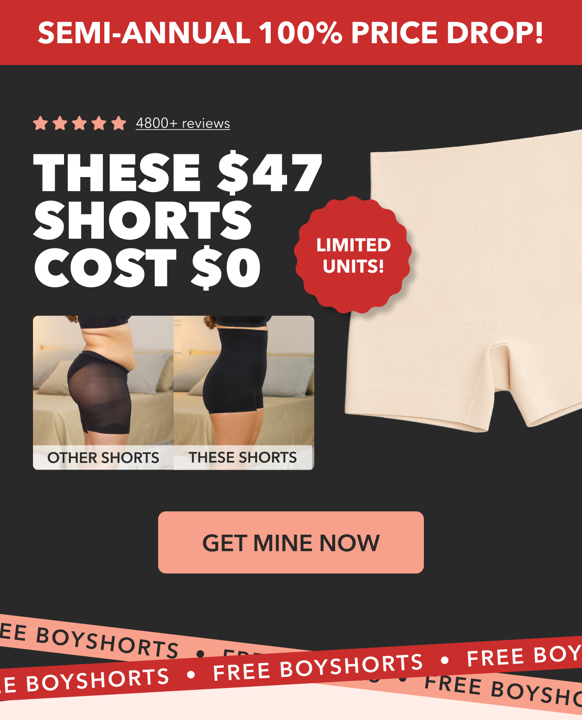 THESE $48 SHORTS COST $0