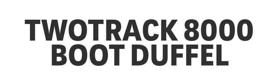 TwoTrack 8000 Duffel