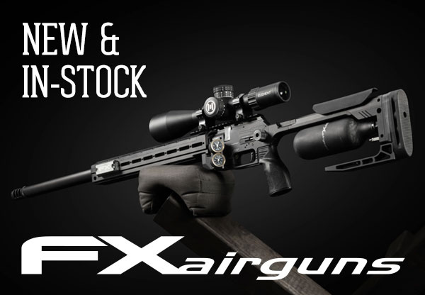 New and In Stock FX Airguns