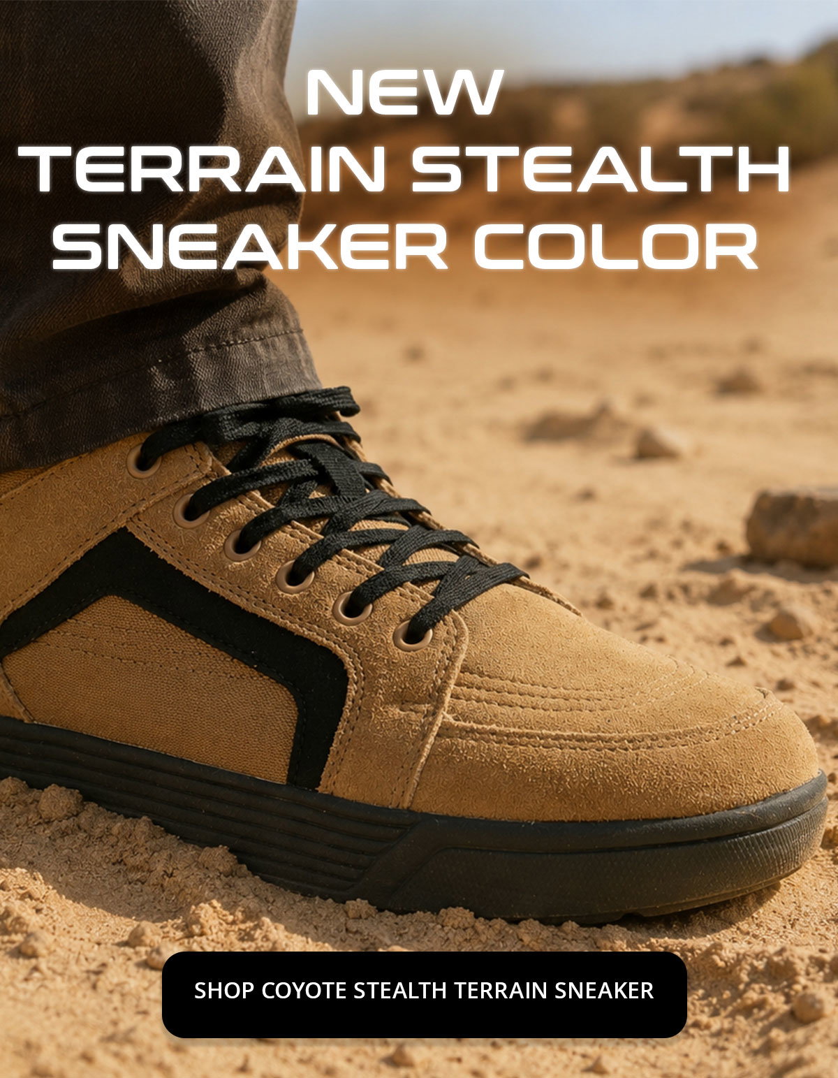SHOP COYOTE TEALTH TERRAIN SNEAKER